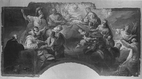 Verherrlichung des Lammes, 1730, Carlo Carlone