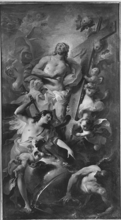 Christus als Überwinder, 1730, Carlo Carlone
