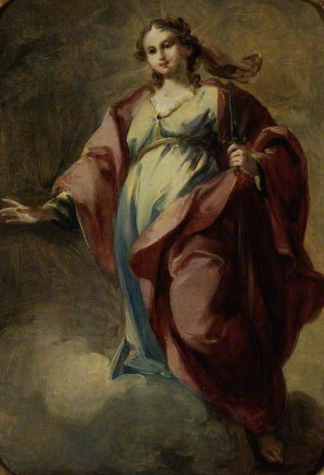 The Assumption of St Lucy, , Carlo Carlone