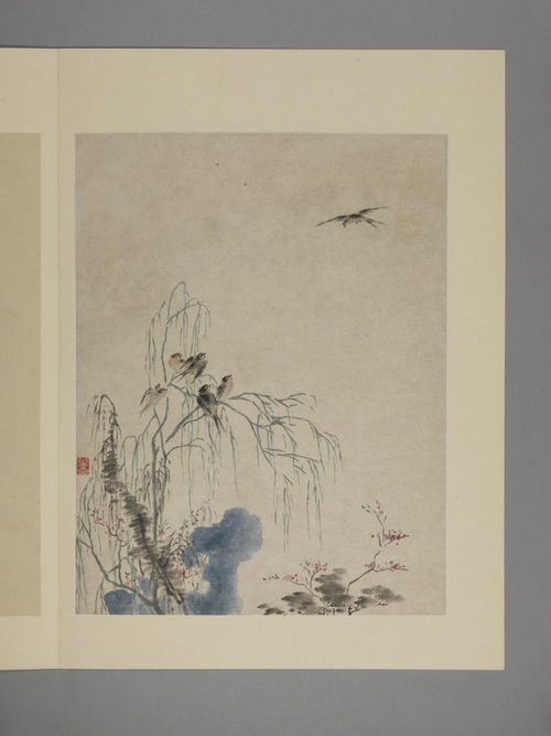 华喦花鸟图册, , Hua Yan