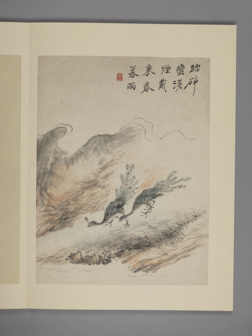 华喦花鸟图册, , Hua Yan