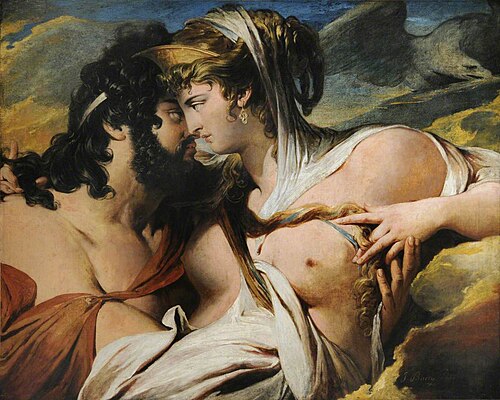 Jupiter Beguiled by Juno on Mount Ida, 1790, James Barry