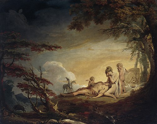 The Death of Adonis, 1775, James Barry