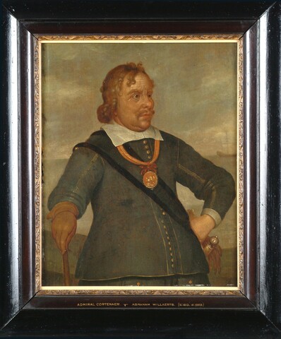 Portrait of Luitenant-Admiraal Egbert Meeuwisz, Kortenaer (1604-1665), 1660, Abraham van Westerveld