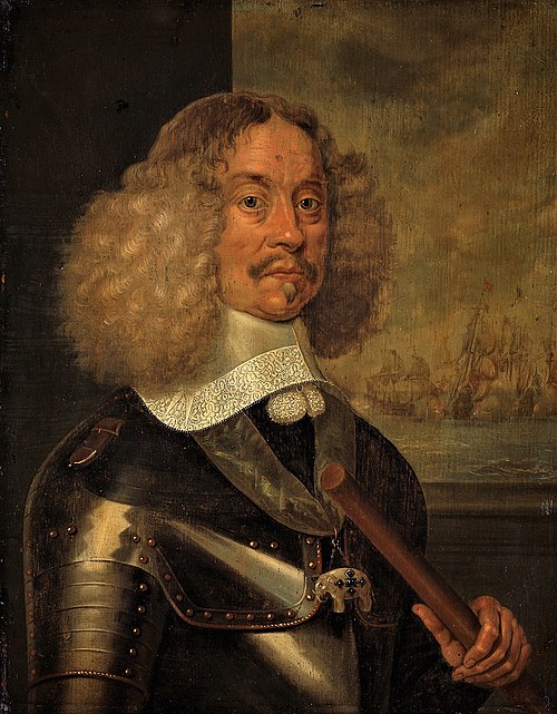 Jacob Baron van Wassenaer (1616-65), lord of Obdam. Vice admiral of Holland and West-Friesland, 1650, Abraham van Westerveld