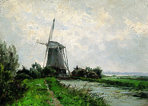 Paisaje de Holanda, 1884, Carlos de Haes