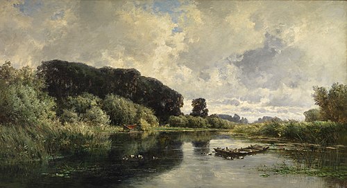 Cercanías de Vriesland (Holanda), 1878, Carlos de Haes