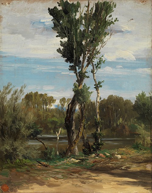 El lago de la Casa de Campo, 1872, Carlos de Haes
