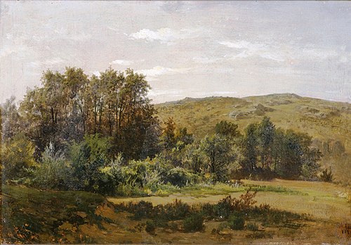 Arboleda (Monasterio de Piedra), 1856, Carlos de Haes