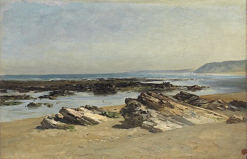 Bajamar (Guéthary), 1881, Carlos de Haes