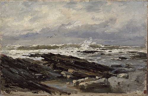 Rompientes (Guéthary), 1881, Carlos de Haes
