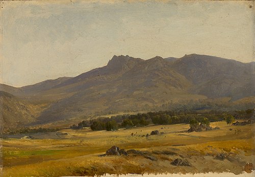 Valle en la sierra del Guadarrama, 1870, Carlos de Haes