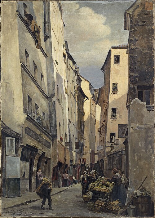 La rue de Venise en 1893, 1893, Raphaël Boutillier