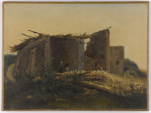 Four à plâtre à Montmartre, 1834, Henri Macaire