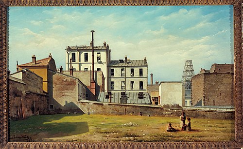 La Cité Nys, rue de l'Orillon, 1870, C. Bussilliet