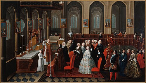 Noces d'or de M. et Mme Robinet de Pontagny, 1742, R. Huet
