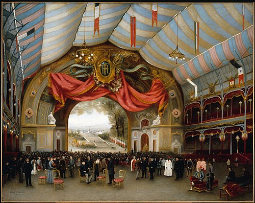 Exécution de l'Ode triomphale à la gloire de la République, d'Augusta Holmès, le 19 septembre 1889, , 1890, Lavialle de Lameillère
