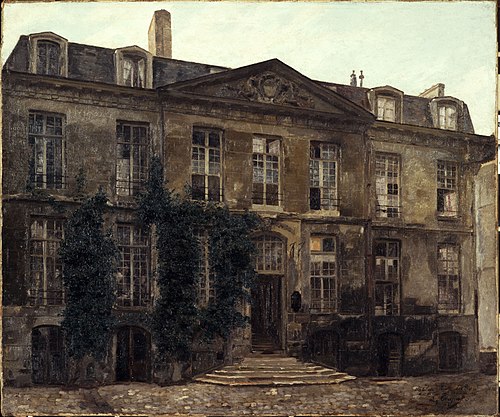L'Hôtel Le Brun, rue du Cardinal-Lemoine, 1898, Léon Cugnet
