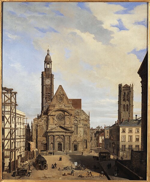 L'Église Saint-Étienne-du-Mont, 1873, Charles Désiré Claude Maillot