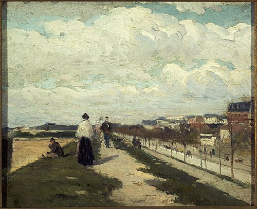 Les Fortifications, boulevard Berthier, 1902, Ferdinand Marks