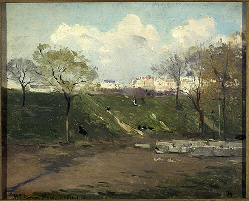 Les Fortifications, boulevard Gouvion-Saint-Cyr, 1902, Ferdinand Marks