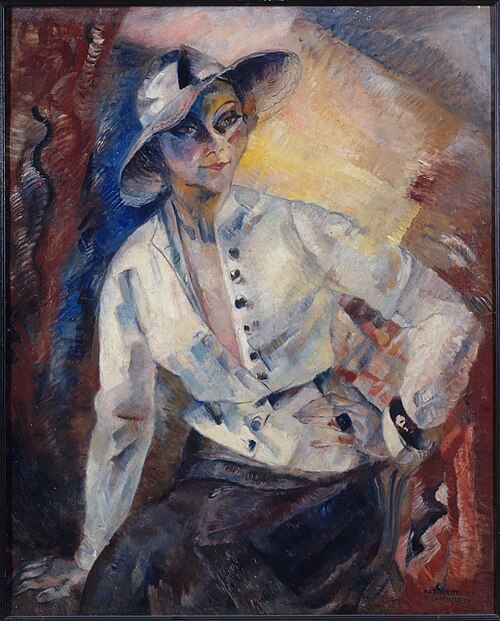 Portrait d'Yvonne Printemps (1894-1977), comédienne et chanteuse, 1930, Marguerite Barthélemy