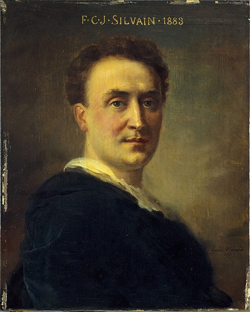 Portrait d'Eugène Silvain (1851-1930), sociétaire de la Comédie-française, 1883, Daniel Bérard