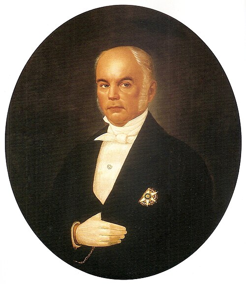 Portrait of the Baron of Ouricuri, Manuel Inácio de Oliveira, 1867, Daniel Bérard