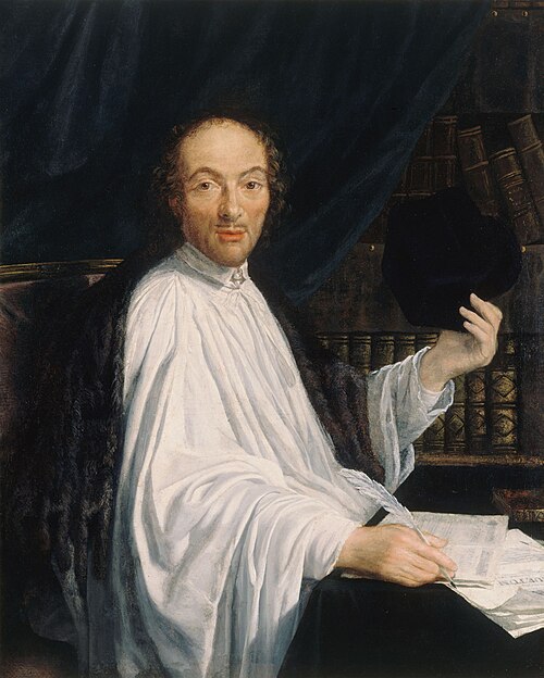 Jean-Baptiste Santeuil (1630-1697), chanoine de Saint-Victor, poète néo-latin, 1665, Toussain Dumée