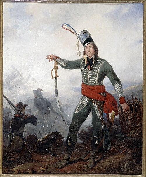 Portrait du général François Marceau des Graviers (1769-1796), 1830, Le Prince