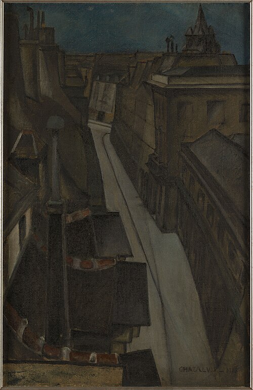 La rue Guénégaud, 1912, 1912, Albert-Édouard Chazalviel