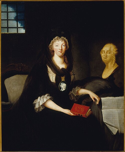 Portrait de Marie-Antoinette au Temple, 1793, Anne Flore Millet de Bréhan