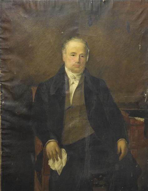 Portrait d’homme, 1886, Augusta Lebaron-Desves