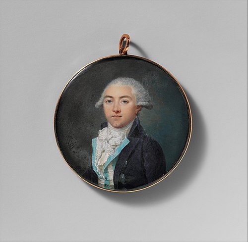 A Man with the Initials JD, 1790, Maximilien Villers
