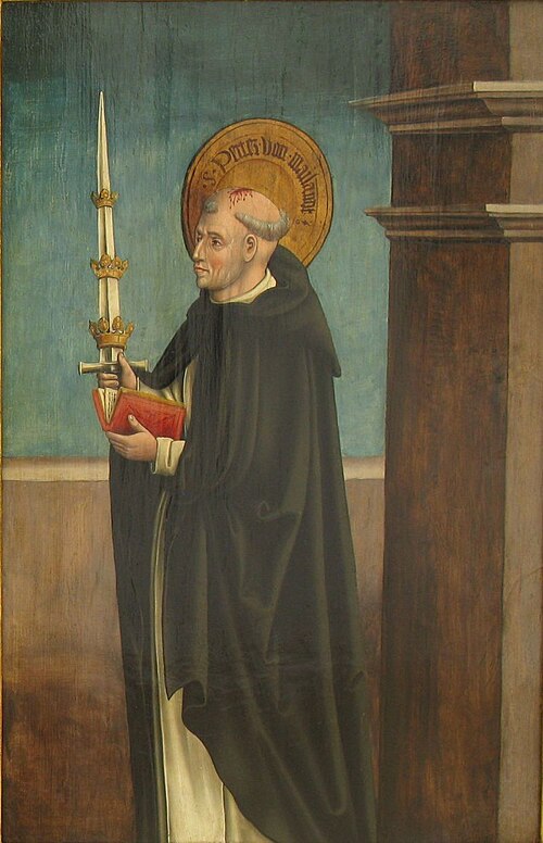Hl. Petrus von Mailand (zugeschrieben), 1517, Thoman Burgkmair