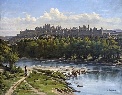 La Cité de Carcassonne, 1900, Émile Roumens
