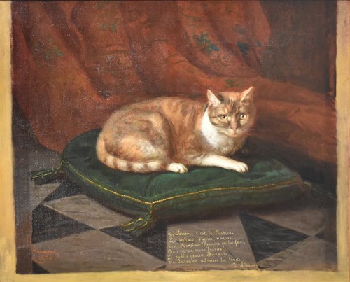 Le chat Faronne, 1874, Émile Roumens