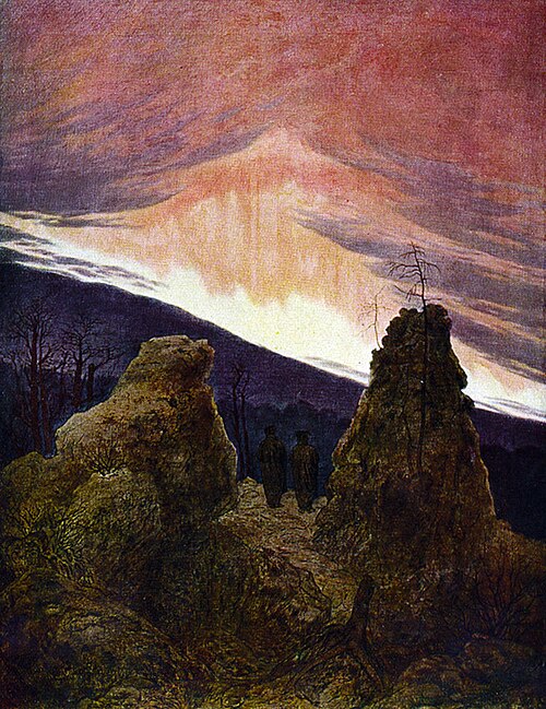 Northern Lights, 1835, Caspar David Friedrich