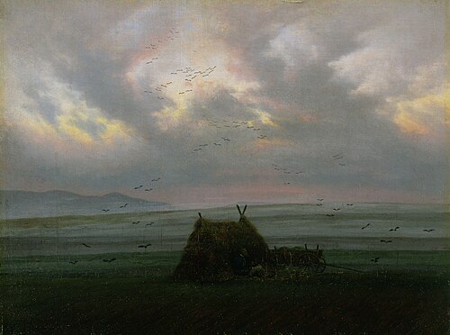 Nappe de brouillard, 1820, Caspar David Friedrich
