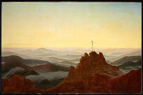 Matin dans les Monts des Géants, 1810, Caspar David Friedrich