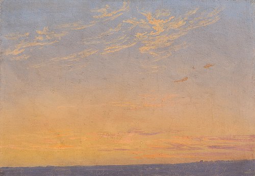 Soirée, 1824, Caspar David Friedrich
