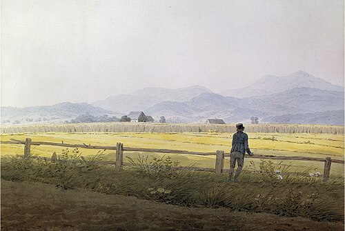 Vue de Schmiedebergerkamm, 1837, Caspar David Friedrich