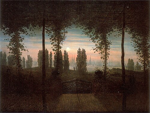 En souvenir de Johann Emanuel Bremer, 1817, Caspar David Friedrich