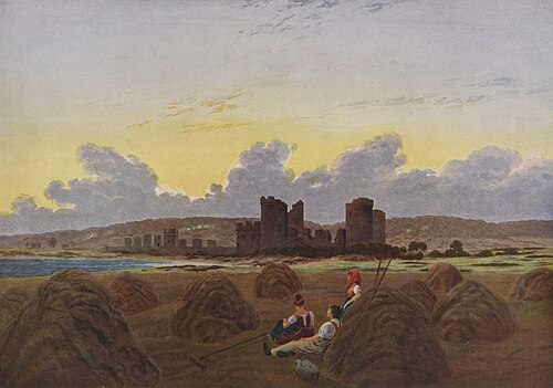Repos pendant les foins, 1834, Caspar David Friedrich