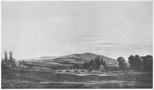 Paysage dans le massif des Géants, 1798, Caspar David Friedrich