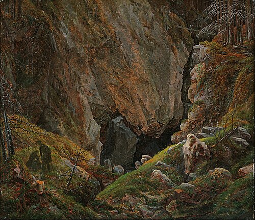 Gorge dans le Hartz, 1811, Caspar David Friedrich