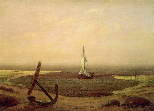 Evening, 1817, Caspar David Friedrich