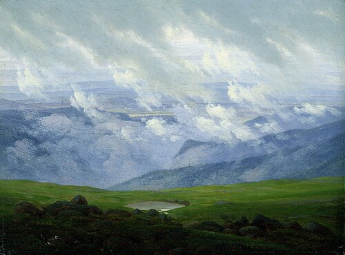 Drifting Clouds, 1820, Caspar David Friedrich