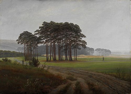 Le Midi, 1821, Caspar David Friedrich
