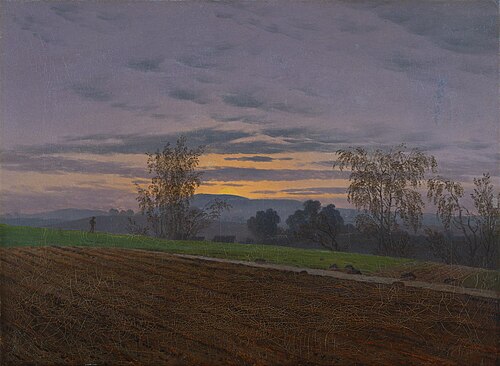 Sturzacker, 1830, Caspar David Friedrich
